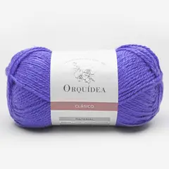 ORQUIDEA - LANA OVILLO CLÁSICO ORQUÍDEA 100 GRS ANTIALÉRGICA - Purpura