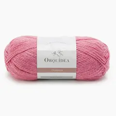 ORQUIDEA - LANA OVILLO CLÁSICO ORQUÍDEA 100 GRS ANTIALÉRGICA - Rosa