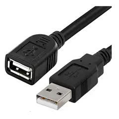 GENERICO - CABLE EXTENSIÓN USB A-A M/H 3 MTS