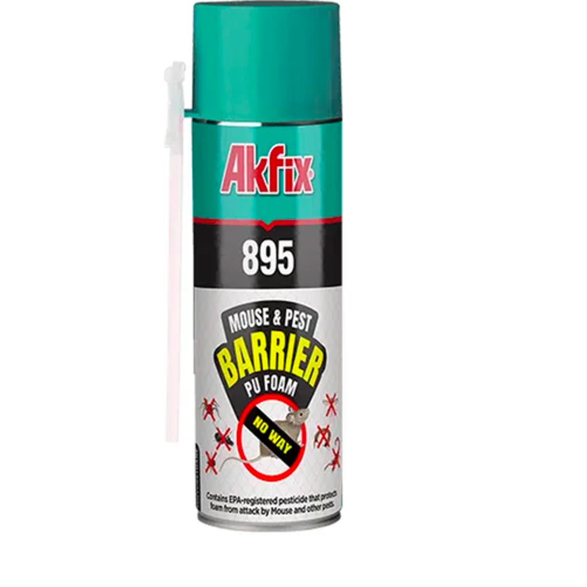 AKFIX - Espuma Poliuretano Barrera Contra Plagas Y Raton Akfix 400ml