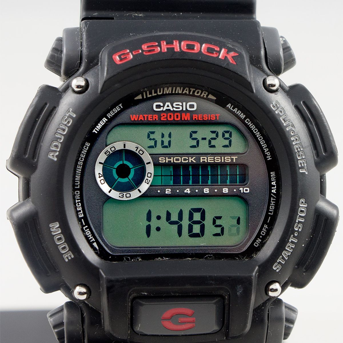 CASIO - RELOJ CASIO GSHOCK DW9052-1 HOMBRE ANTIGOLPE SUMERGIBLE 200M