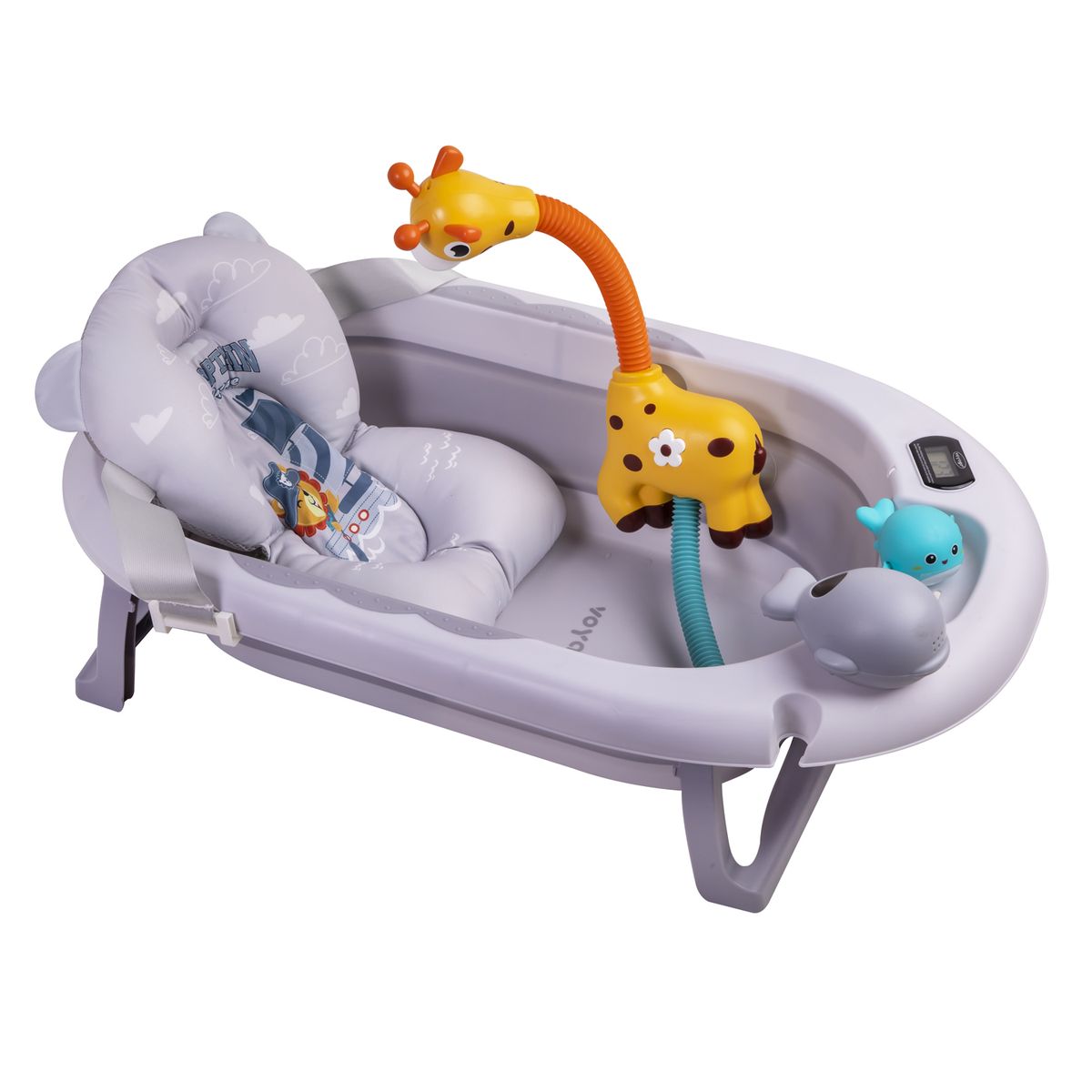 VOYAGE - Bañera Aquatic Giraffe Grey