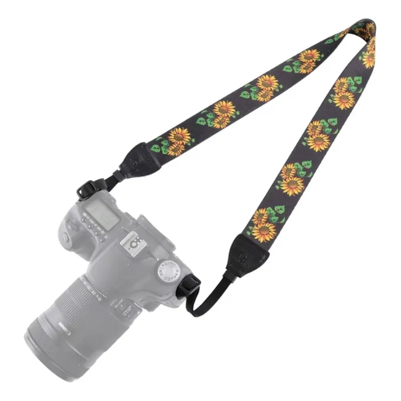 GENERICO - Correa Strap Camara Fotografica Floreado