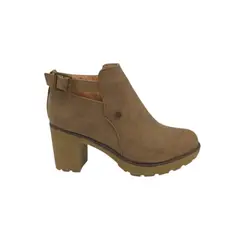 HERIEL - Botín Camel Taco Mujer