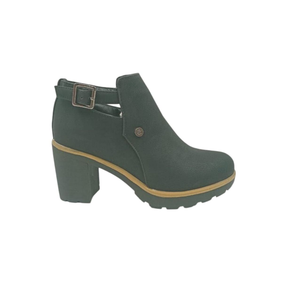 HERIEL - Botín Negro Taco Mujer