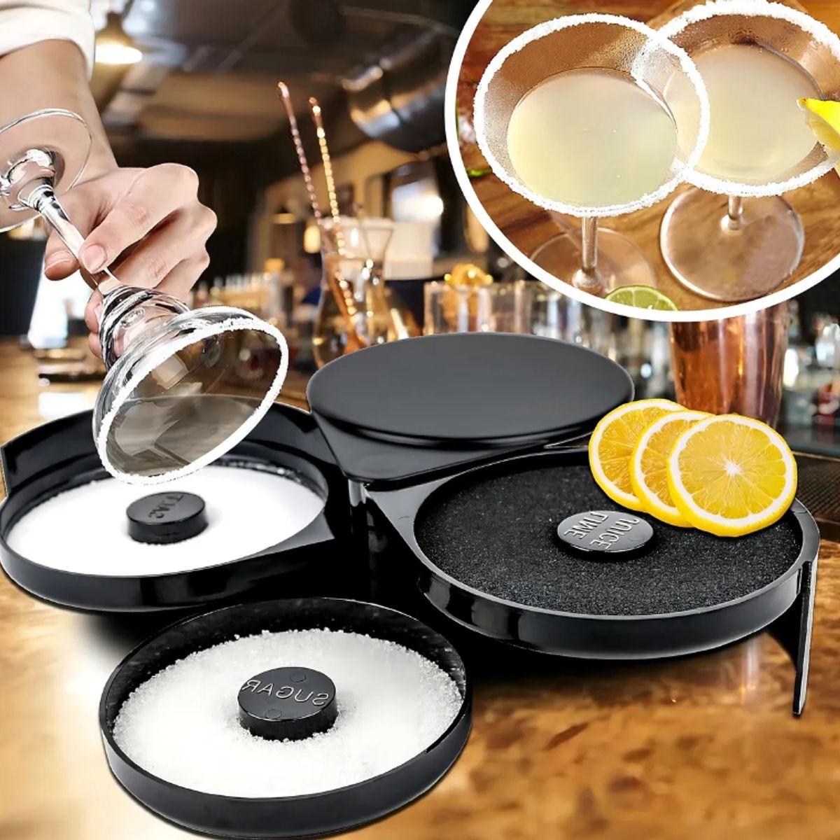 GENERICO - Escarchador de Copas 3 Bandejas