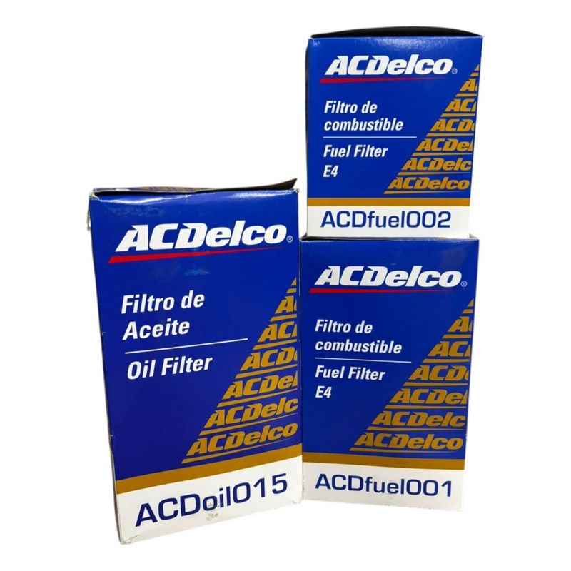 GENERICO - KIT FILTROS FVR 1828  AcDELCO