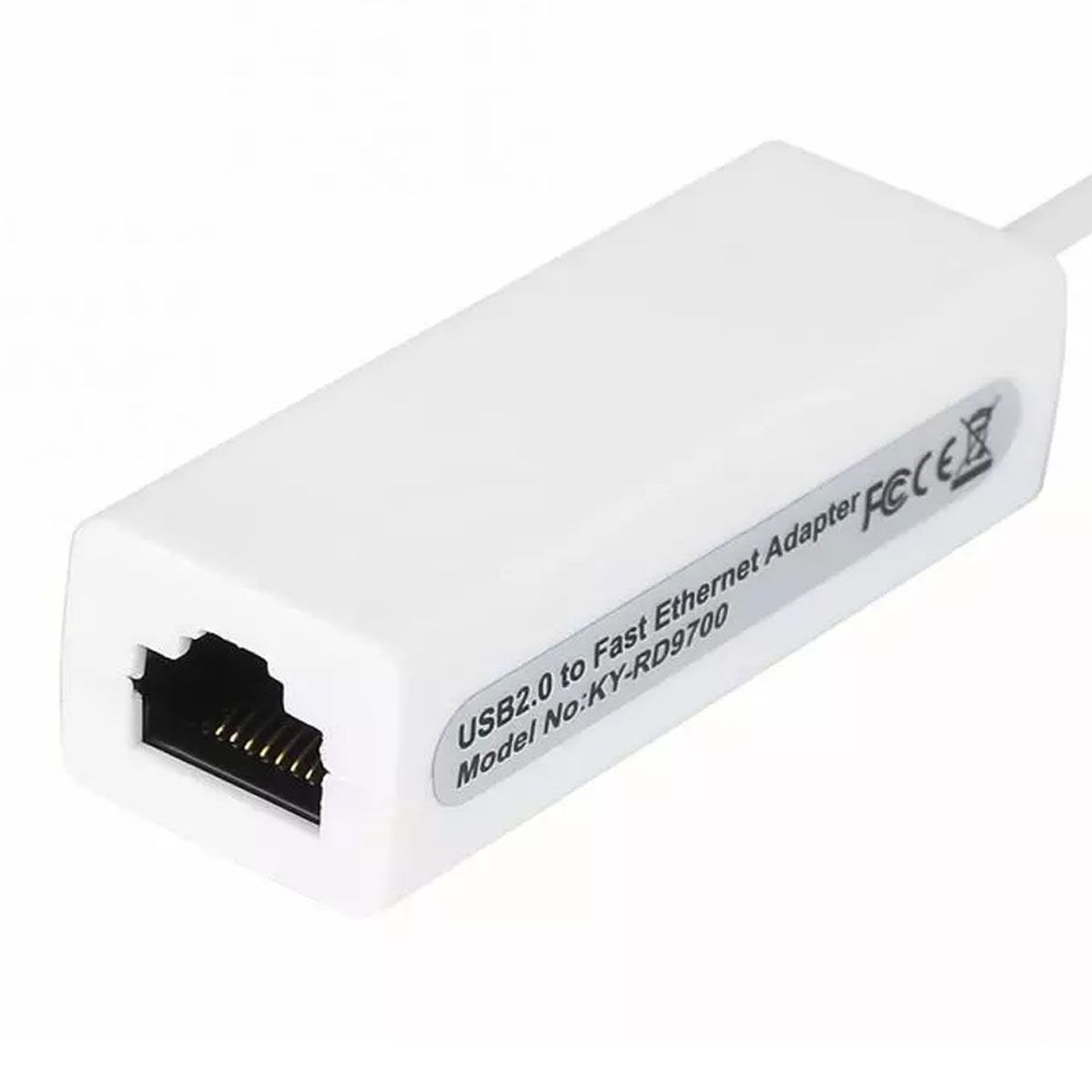 GENERICO - ADAPTADOR USB 2.0 A RJ45 (RED)