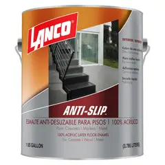 LANCO - Esmalte para Pisos Anti Slip 1GL