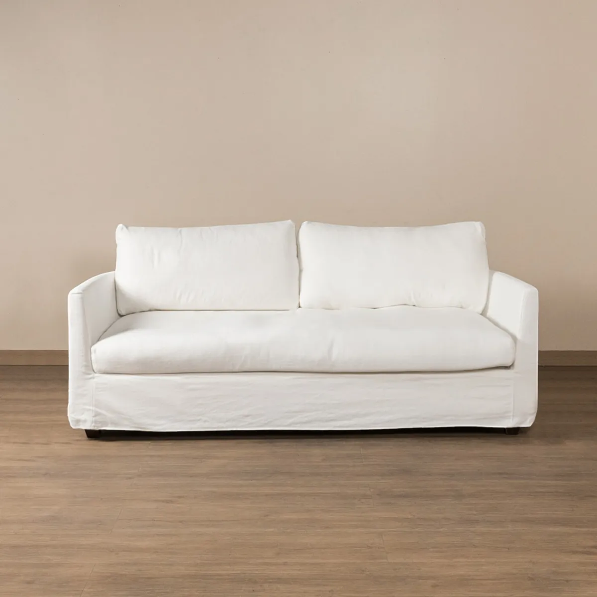 AMOBLE - Sofa Helga Blanco La 200 Amoblé