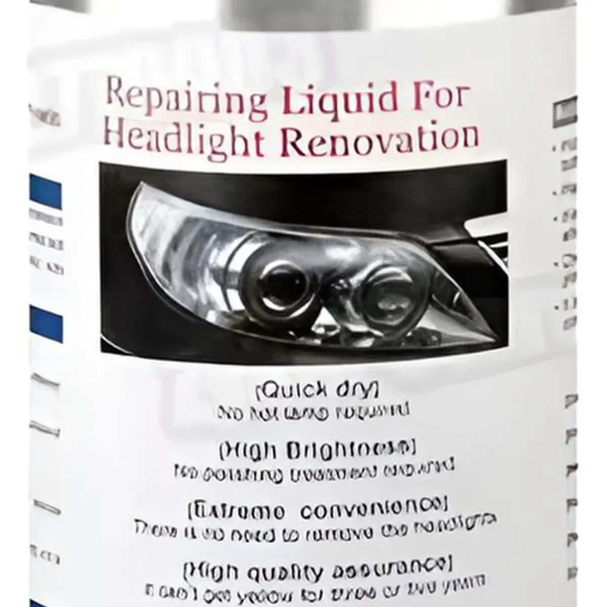 GENERICO - Foco Faro Auto Limpia Repara Restaura Pulir Rayones 50 Ml