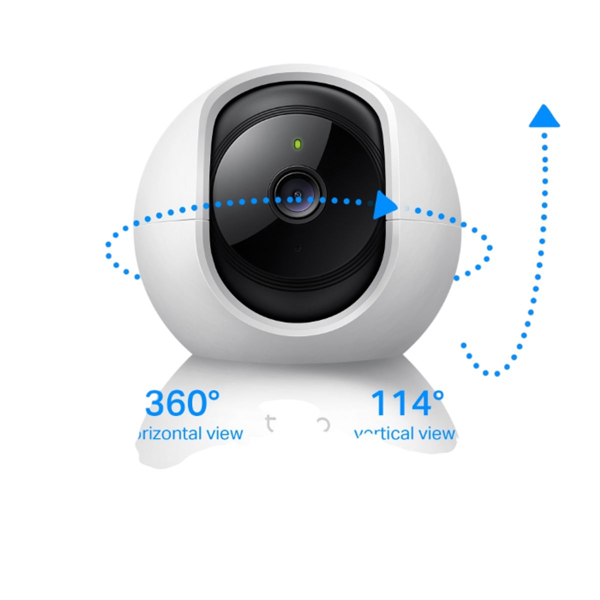 TP LINK - TP-Link Tapo C210 Cámara Seguridad Wi-Fi 3MP 2K Giro 360° Visión Nocturna