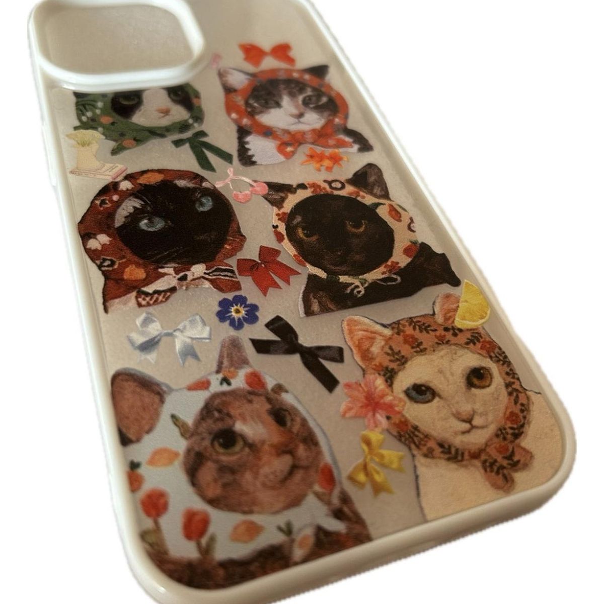 GENERICO - Carcasa Para iPhone Gatitos Gato Cariñositos Modelos Diseño Transparente iPhone 13. - 14 - 15