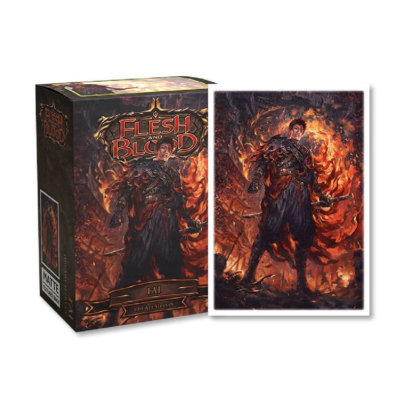 Dragon Shield - Protector Dragon Shield 100 Matte Flesh & Blood Uprising Fai