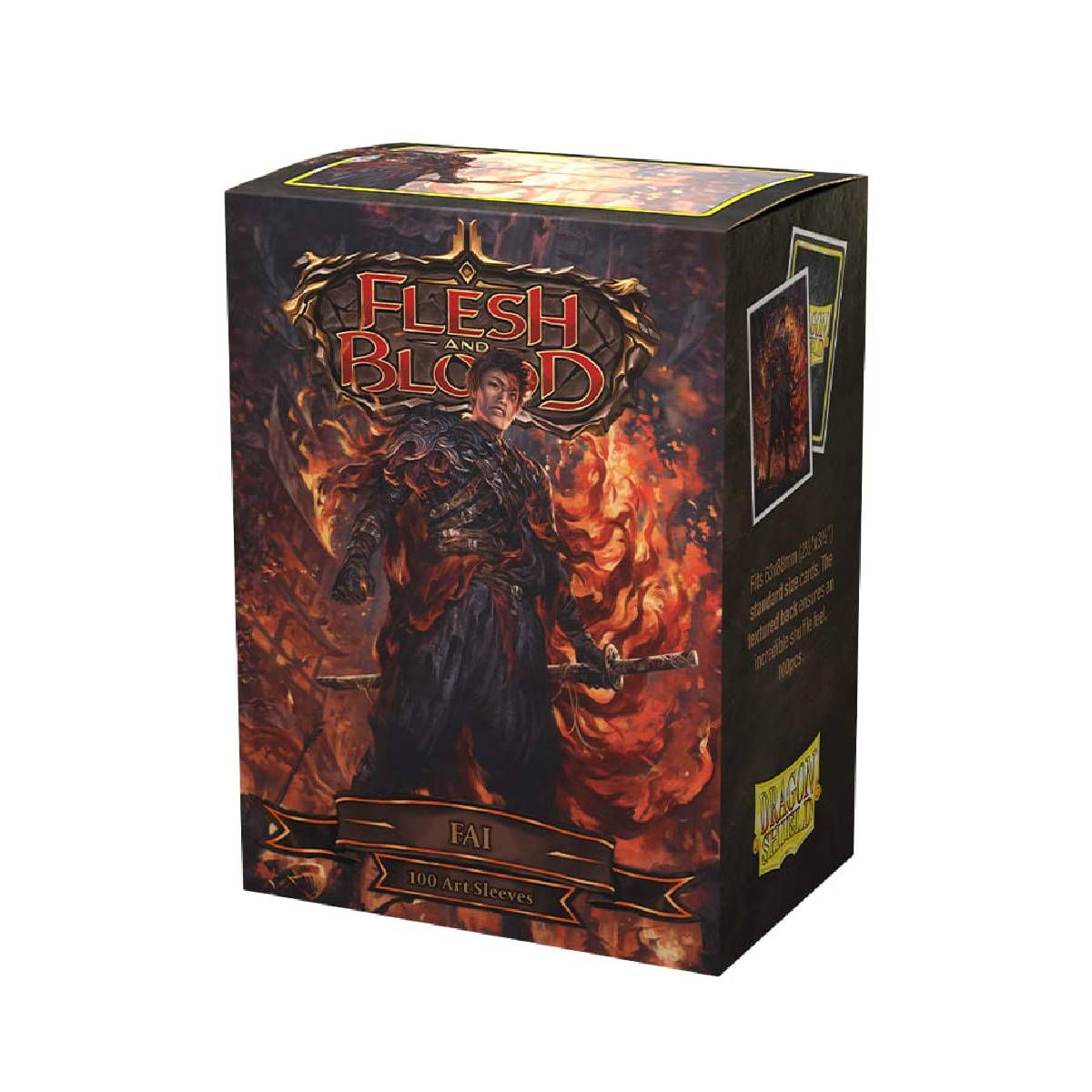Dragon Shield - Protector Dragon Shield 100 Matte Flesh & Blood Uprising Fai