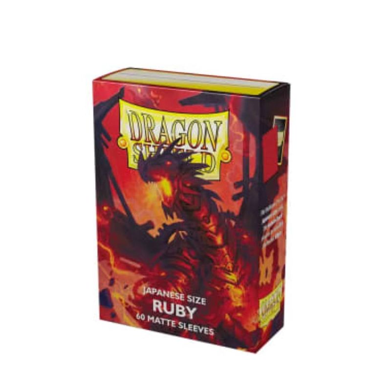 Dragon Shield - Protectores Dragon Shield 60 Japanese Matte Ruby