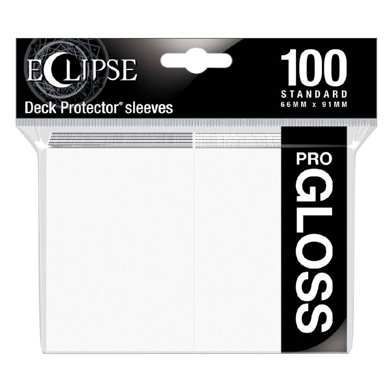ULTRA PRO - Protectores Ultra PRO Eclipse: Pro Gloss- Arctic White 100u