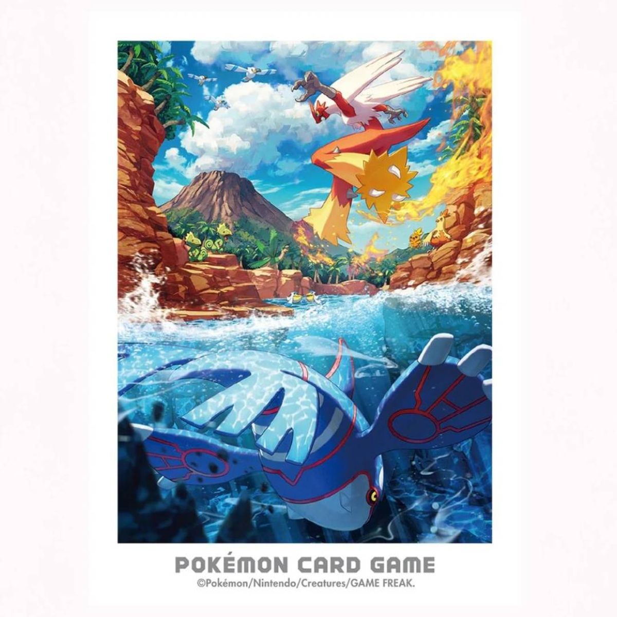 POKEMON - Pokemon TCG: Protector Kyogre & Blaziken 64