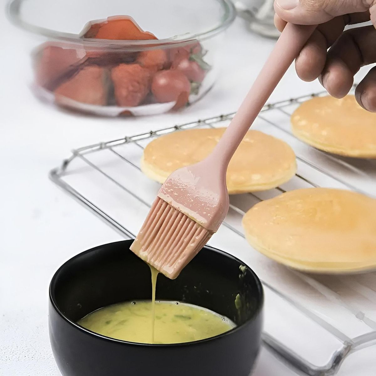 PASTELERIUSCL - Brochas De Silicona Reposteria Utensilios Cocina Pincel 26cm