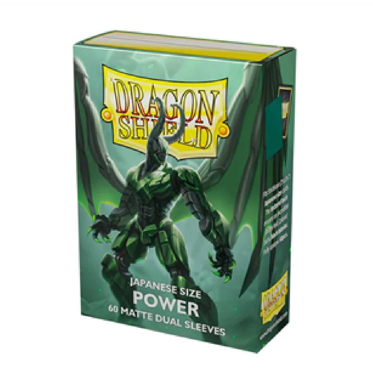 Dragon Shield - Protector Dragon Shield DUAL - Matte Green/Power Japanese 60