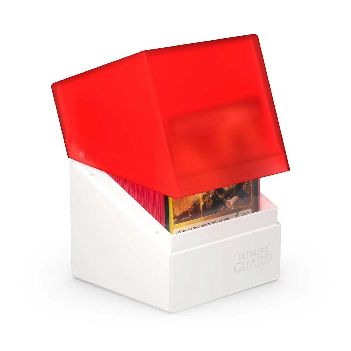 ULTIMATE GUARD - Portamazo Boulder 100+ Standard Size - Synergy Red/White