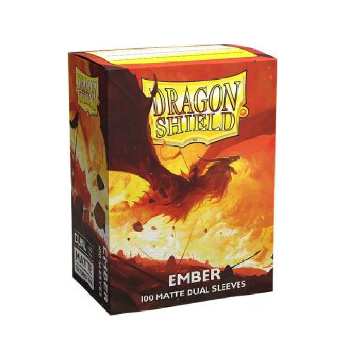 Dragon Shield - Protector Dragon Shield: Standard DUAL- Matte Ember 100