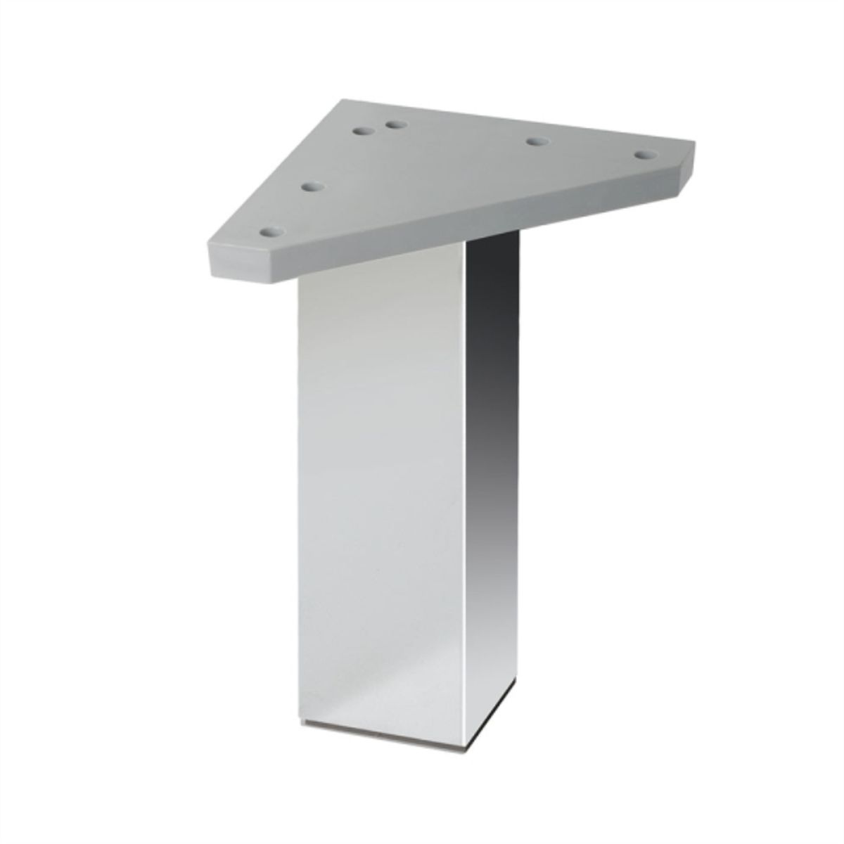 KUTZ - Pata aluminio anodizado brillo 200mm cofrentes