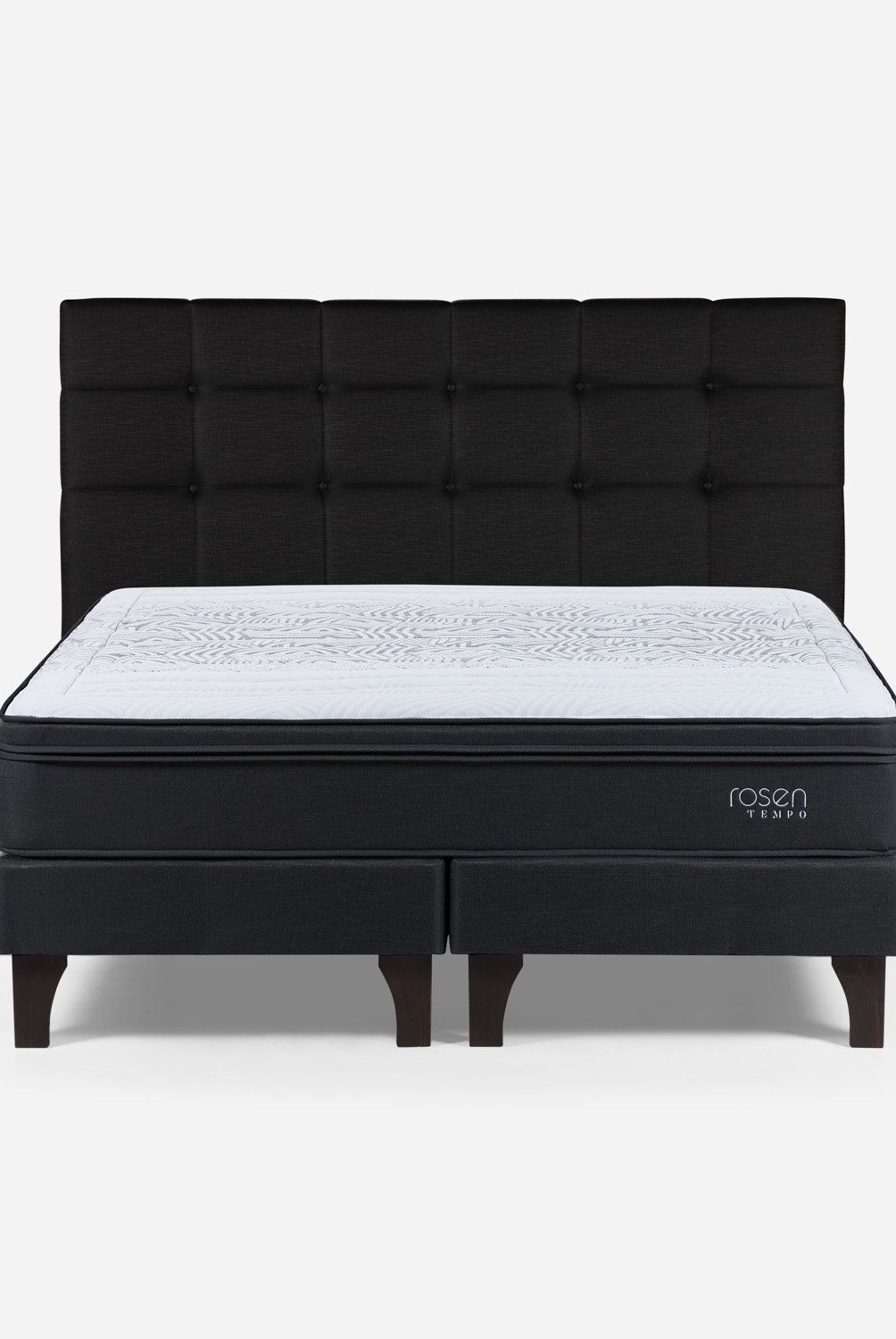ROSEN - Cama Europea Tempo Rosen King + Respaldo Issey Graf Rosen