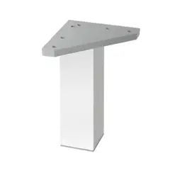 KUTZ - Pata aluminio anodizado mate 200mm cofrentes