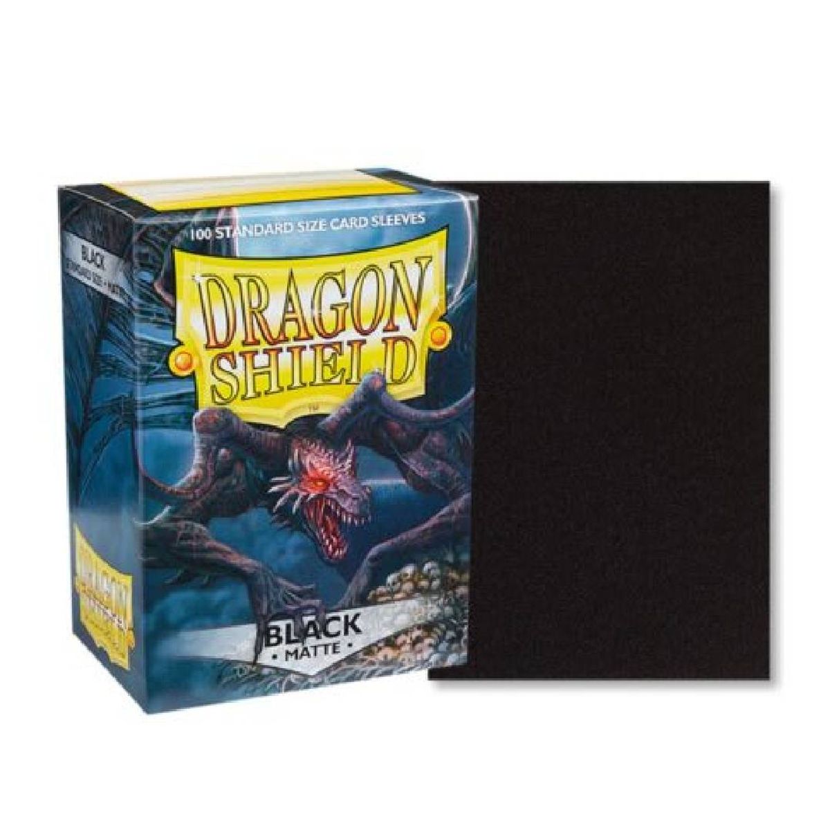 Dragon Shield - Protectores Dragon Shield: Standard- Matte Black (100 ct.)