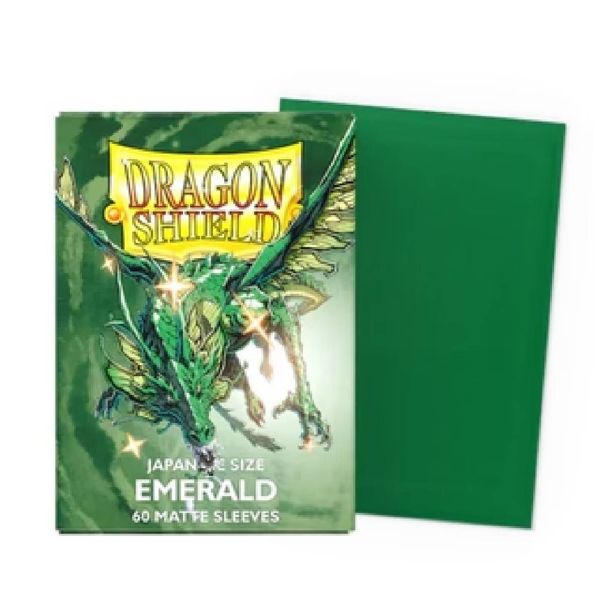 Dragon Shield - Protectores Dragon Shield: Japanese- Matte Emerald (60 ct.)