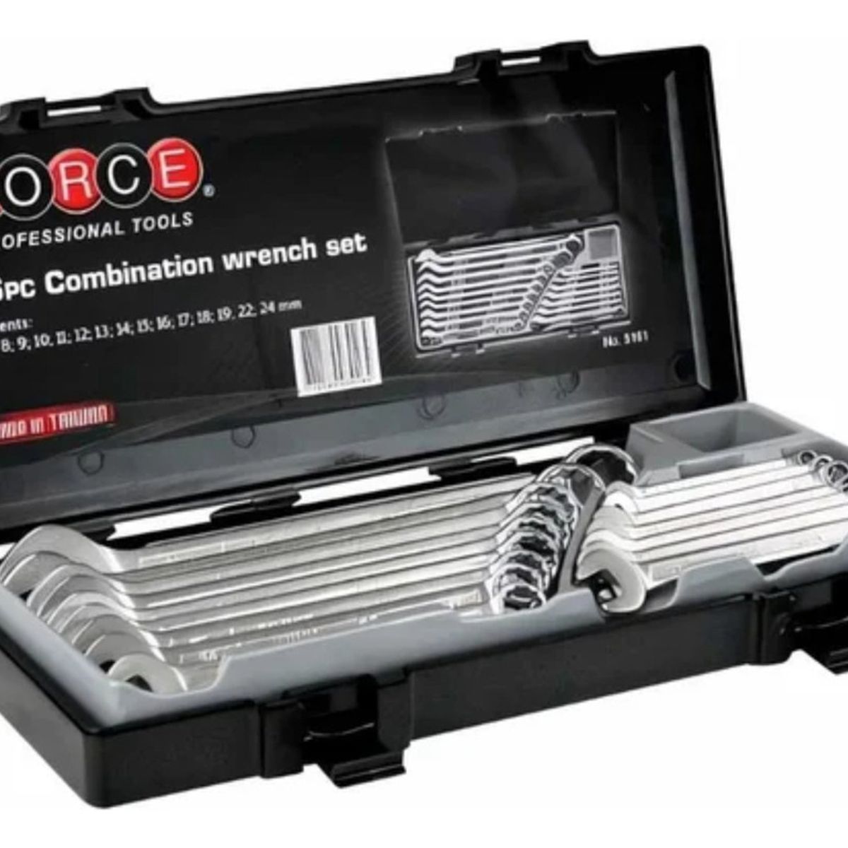 FORCE - Juego De Llaves Punta/corona 6-24 Mm, 16 Pieza Force 5161