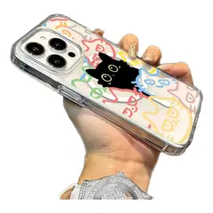 GENERICO - Carcasa Diseño Gatitos Para iPhone (todos Los Modelos) Transparente iPhone 13 - 14