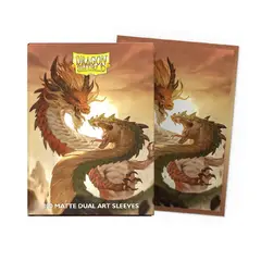 Dragon Shield - Protectores Standard DUAL Matte Wood Snake 100