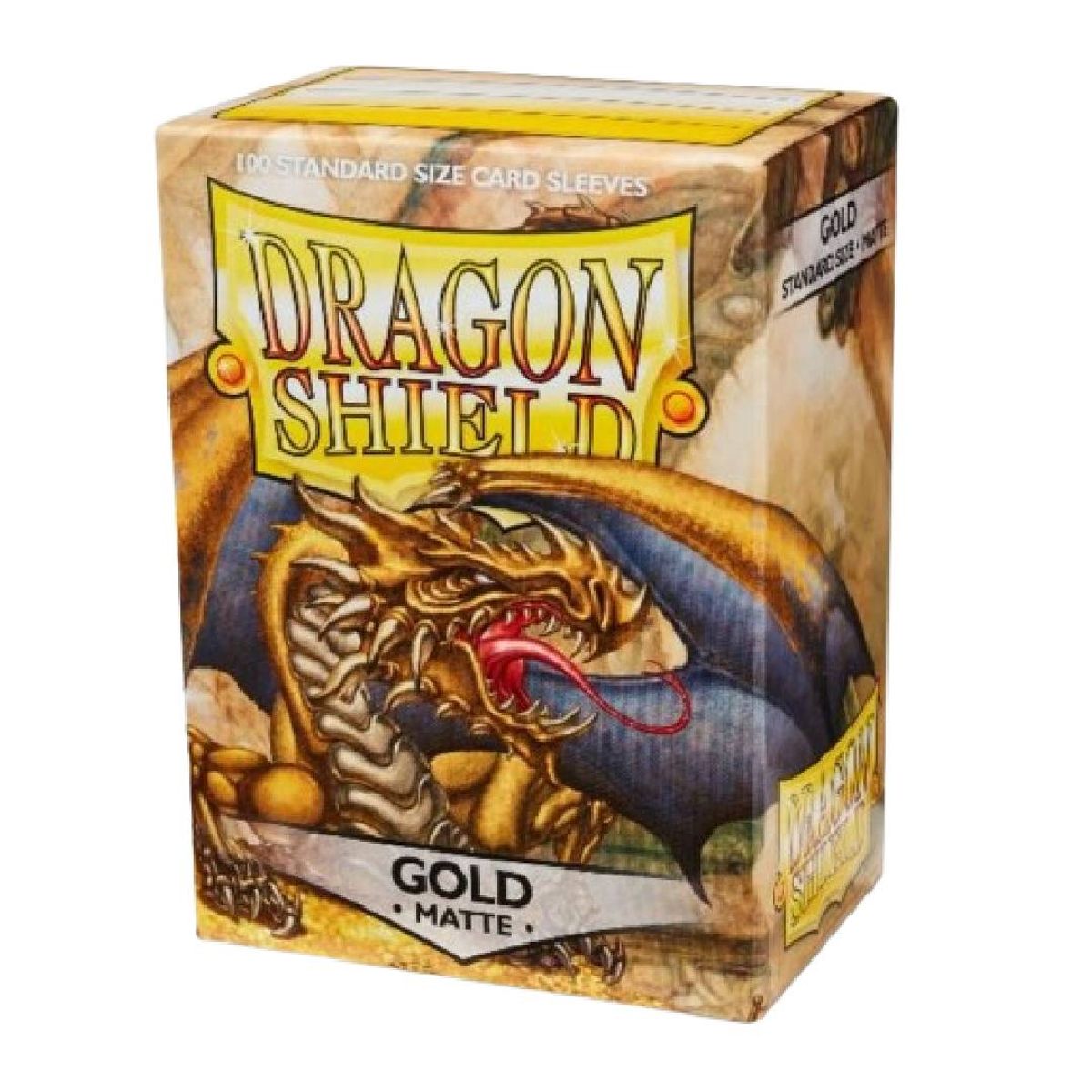 Dragon Shield - Dragon Shield Sleeves: Standard- Matte Gold (100 ct.)