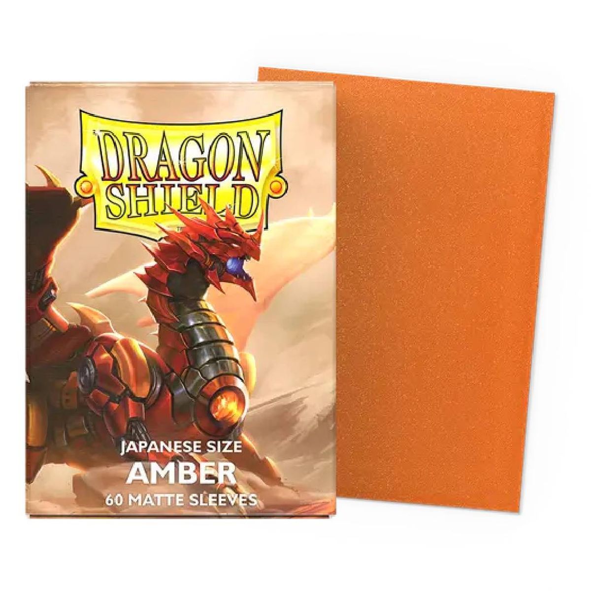 Dragon Shield - Protectores Dragon Shield Japanese - Amber (60 ct)