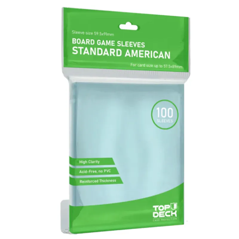 GENERICO - Protector Transparente Standard American (57x89mm)