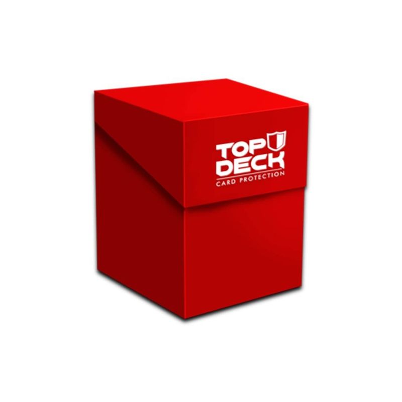 GENERICO - Deck Box Plastico XL 120 Color Rojo