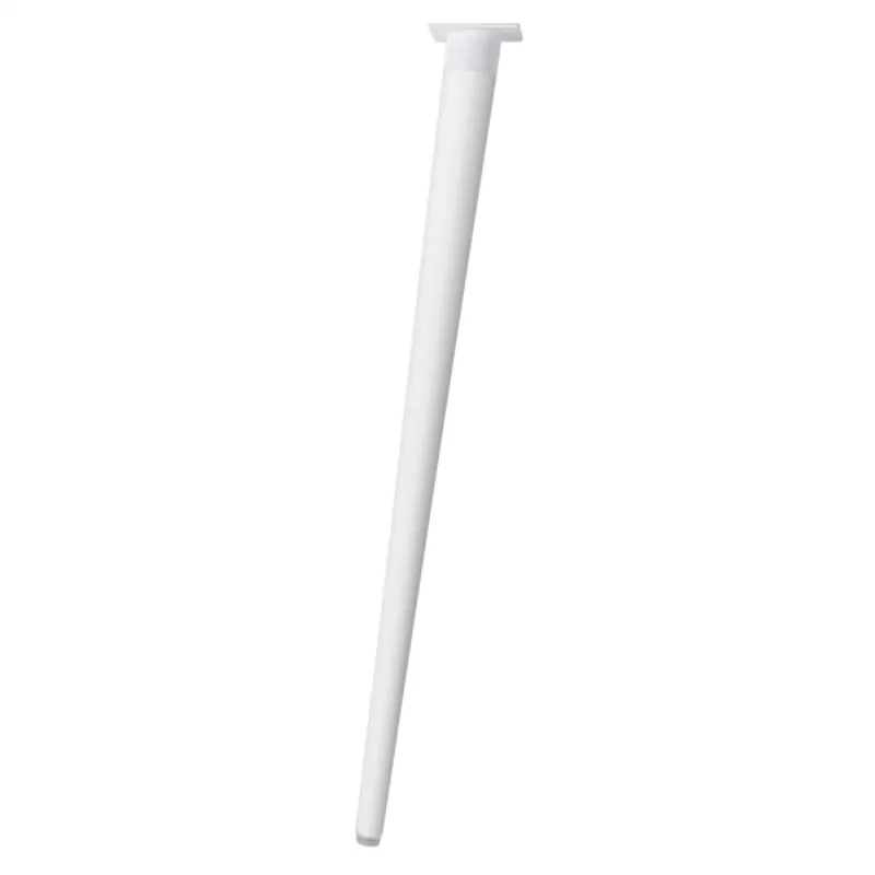 KUTZ - Pata madera conica blanca 710mm