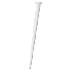 KUTZ - Pata madera conica blanca 710mm