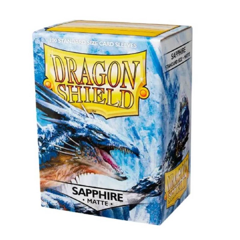 Dragon Shield - Dragon Shield Sleeves: Standard- Matte Sapphire (100 ct.)