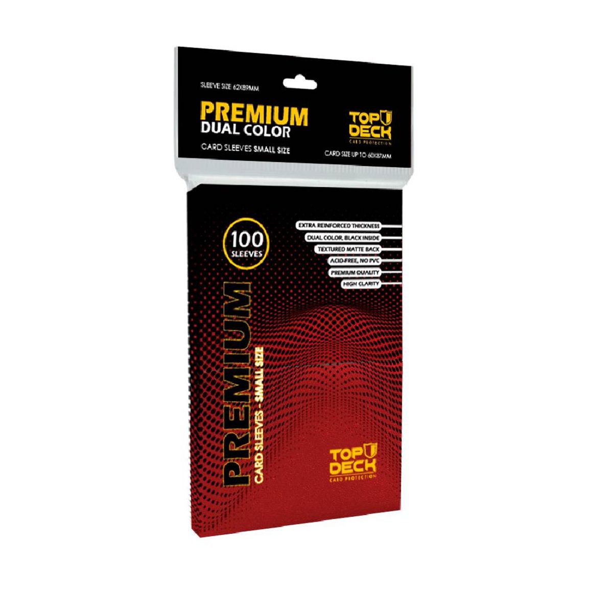 GENERICO - Protector Premium Dual Color Small Rojo (62x89)