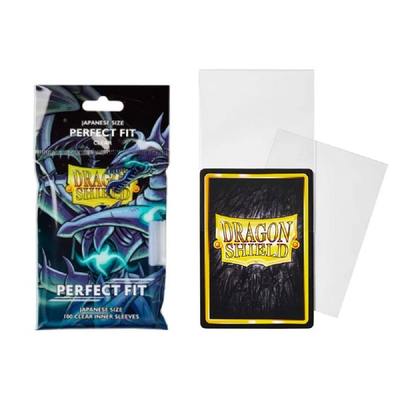 Dragon Shield - Dragon Shield Perfect Fit Japanese InnerSleeve Clear Qyonshi