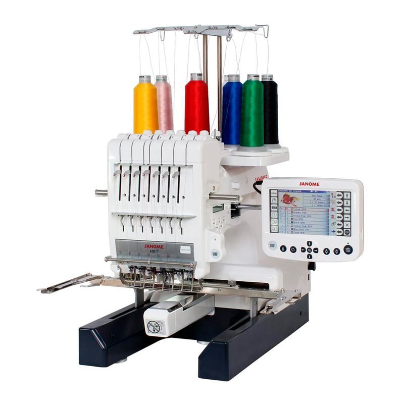 JANOME - Máquina Bordadora  MB-7 7 agujas