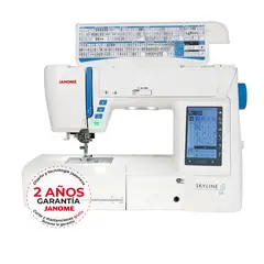 JANOME - Máquina de coser y Bordadora Skyline S9