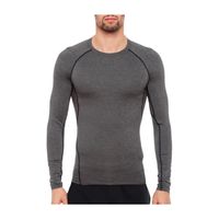 Camiseta Primera Capa Algodón. Polera Manga Larga Hombre 033