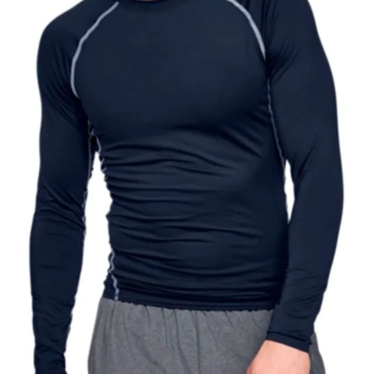 LOOK SHOP - Camiseta Primera Capa Algodón. Polera Manga Larga Hombre 033