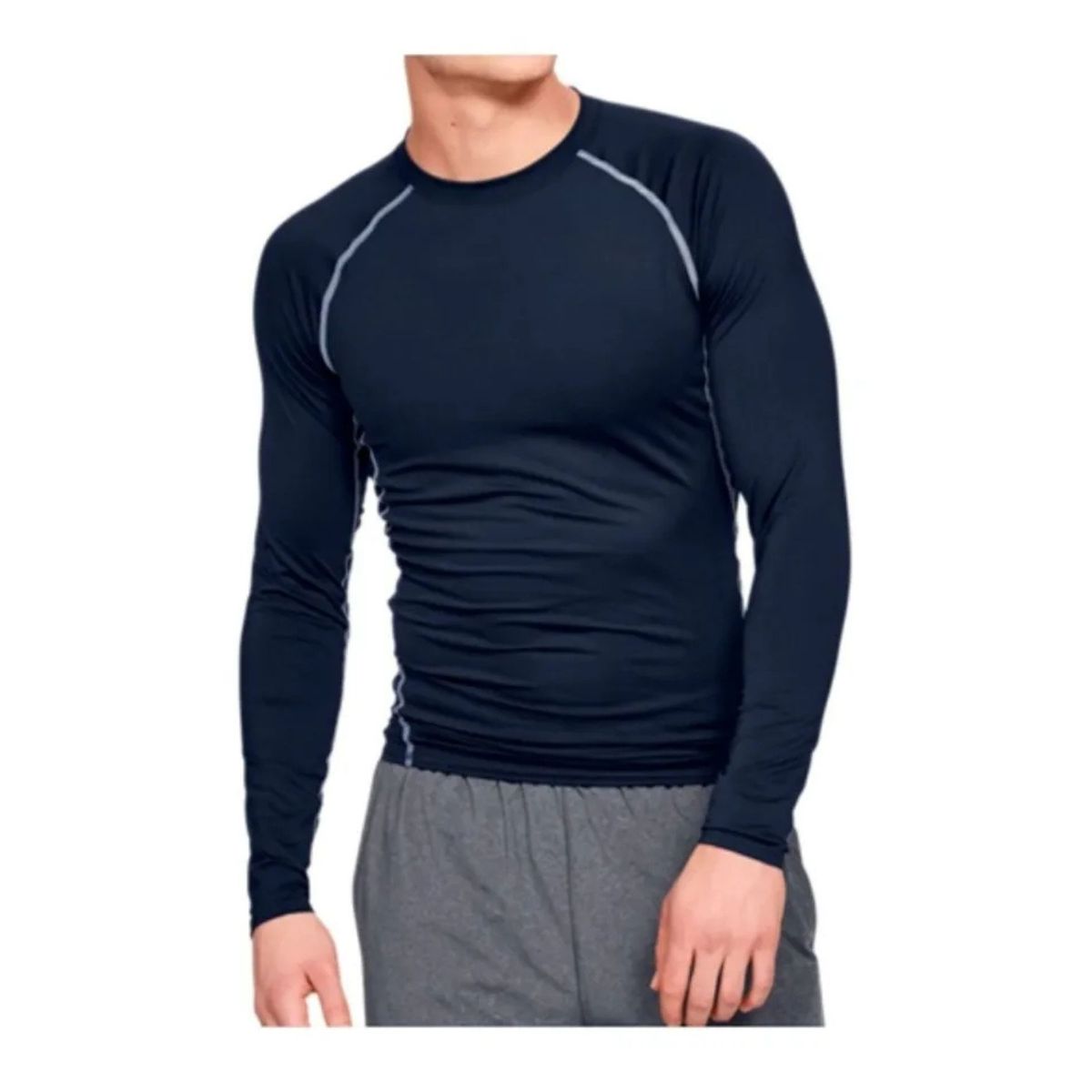 LOOK SHOP - Camiseta Primera Capa Algodón. Polera Manga Larga Hombre 033