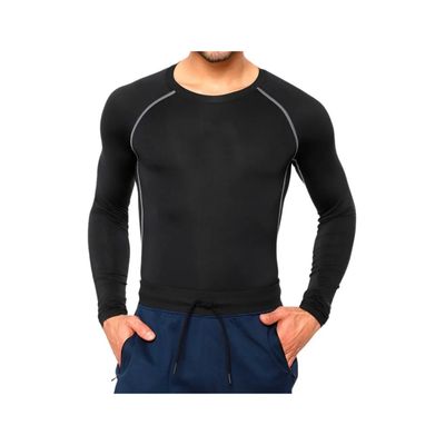 Imagen 2 del producto Camiseta Primera Capa Algodón. Polera Manga Larga Hombre 033