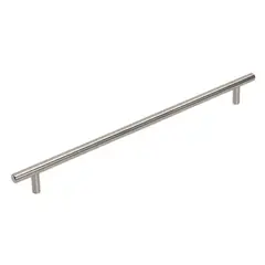 KUTZ - Tirador metalico tubular acero inoxidable 416x12mm madrid